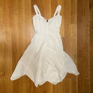 White cotton Blanc Du Nile dress